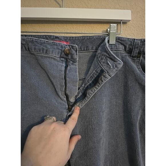 Woman Within Blue Denim Straight Leg High Rise Casual Jeans Womans Plus Size 32W - Picture 3 of 5